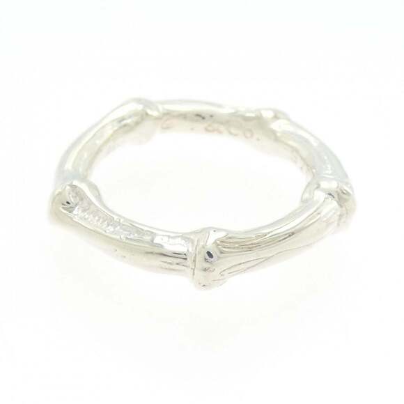 TIFFANY Silver Bamboo Ring - Picture 2 of 4